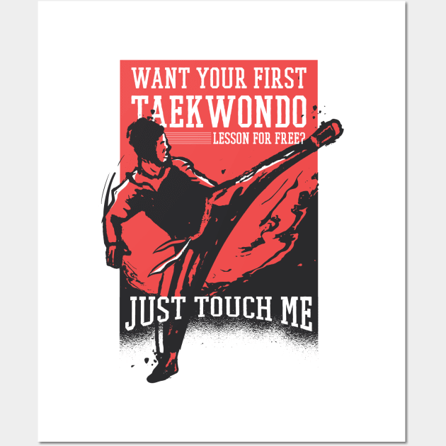 Taekwondo Lesson Wall Art by 2P-Design